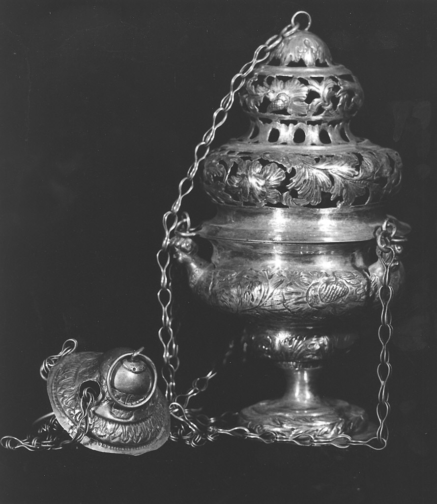 turibolo, elemento d'insieme - ambito parmense (ultimo quarto sec. XVIII)