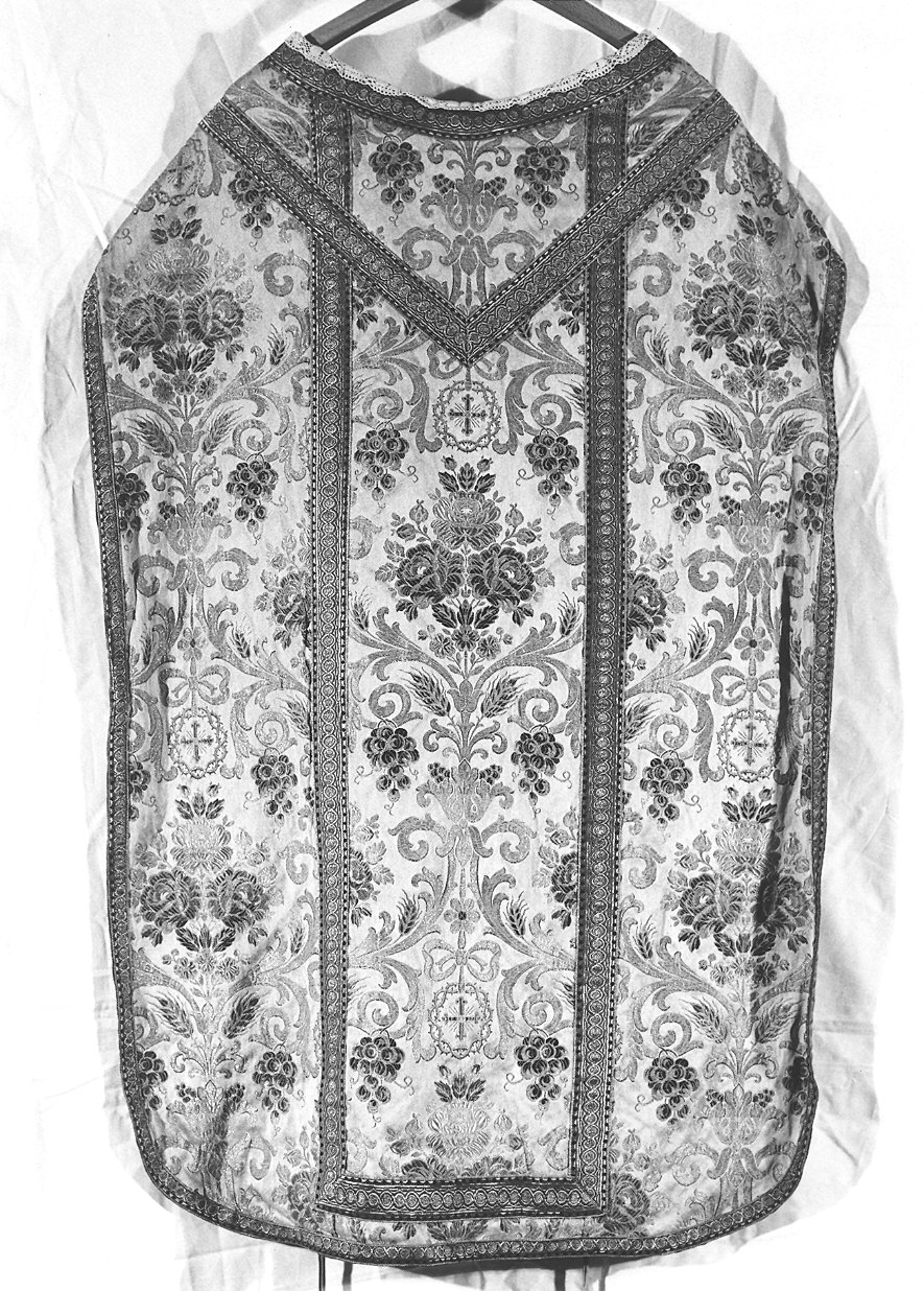 paramento liturgico, insieme - manifattura italiana (prima metà sec. XIX)