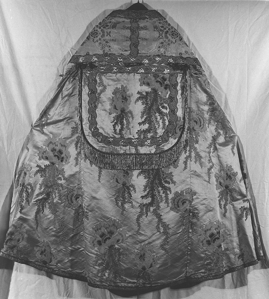 piviale - manifattura italiana (seconda metà sec. XIX)