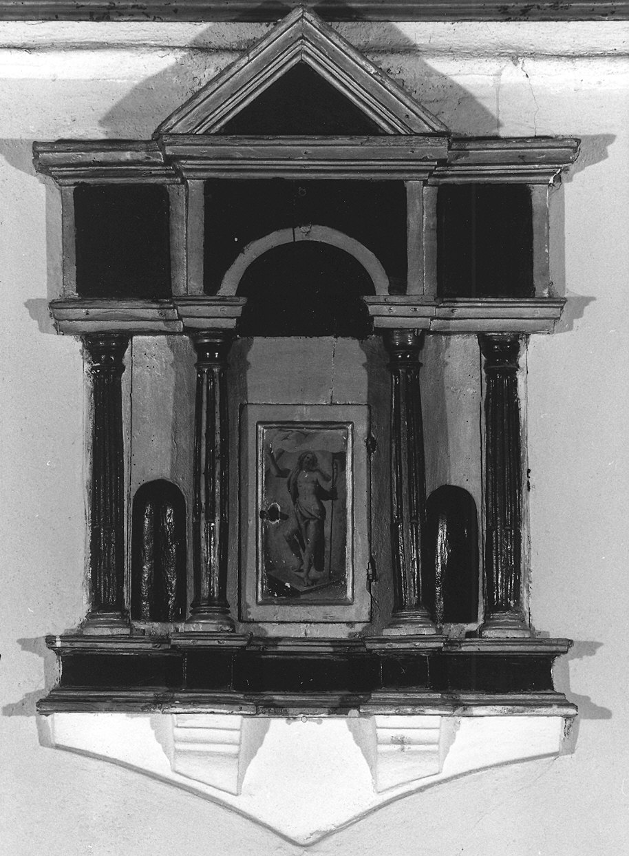 tabernacolo - ambito parmense (prima metà sec. XIX)