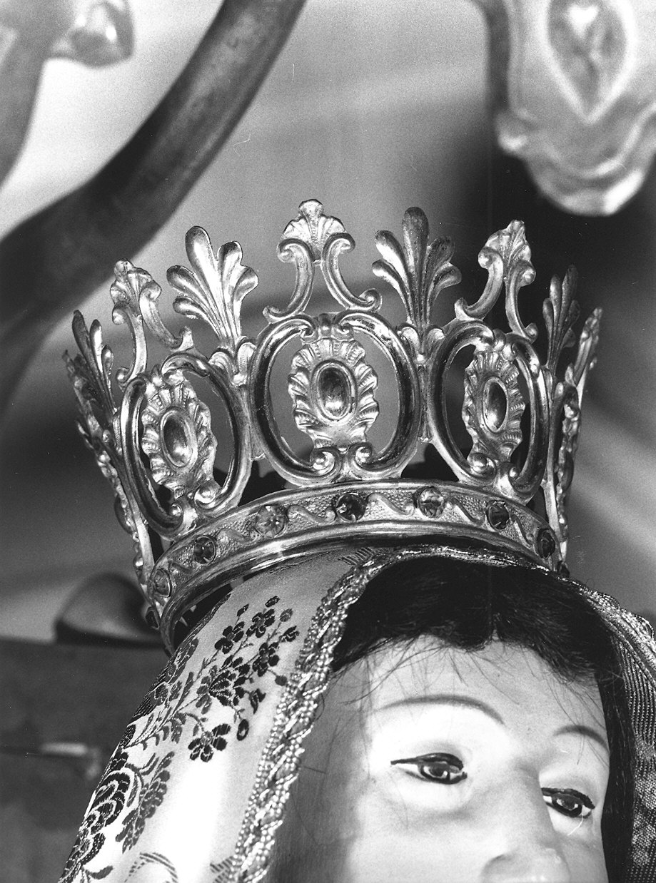 corona da statua - produzione italiana (fine/inizio secc. XIX/ XX)