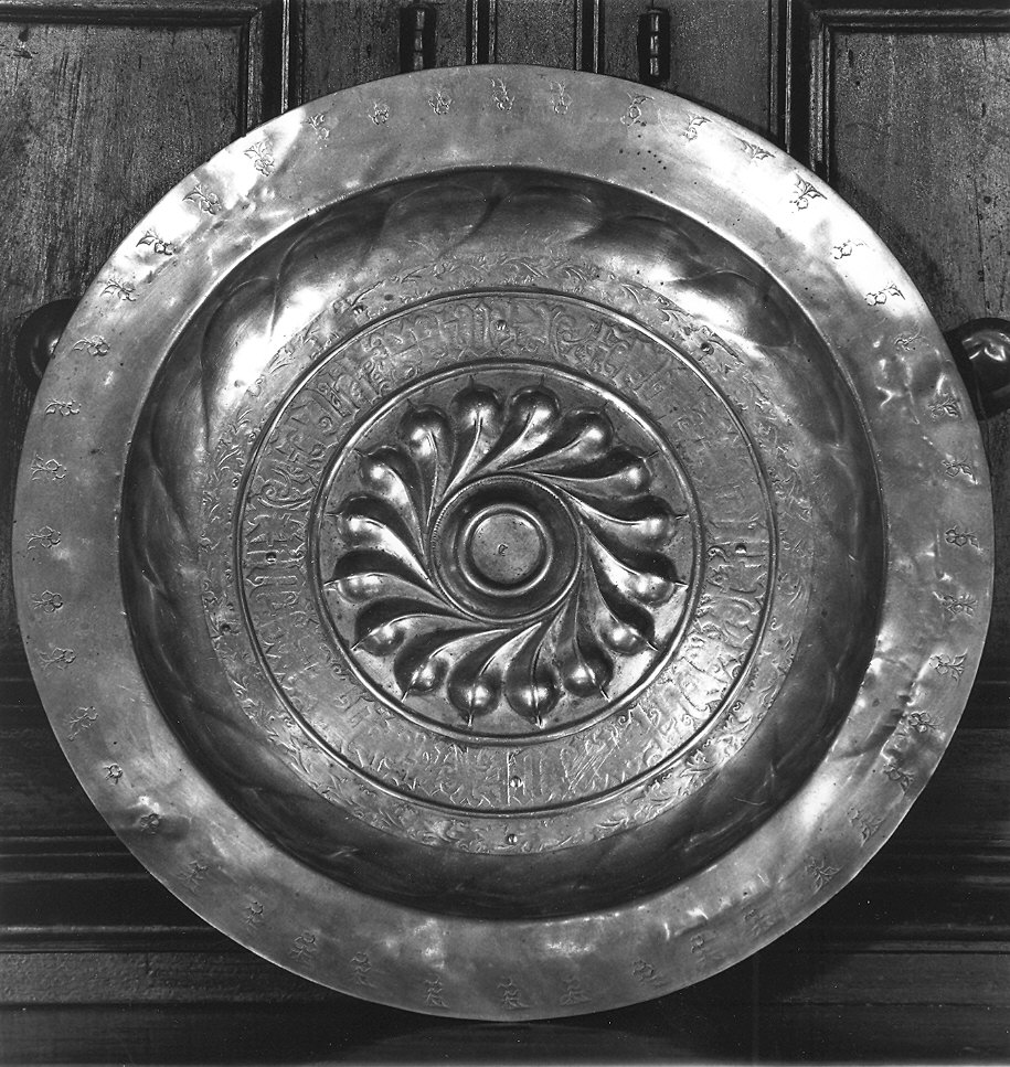 piatto per elemosine - ambito italiano (?) (sec. XVII)