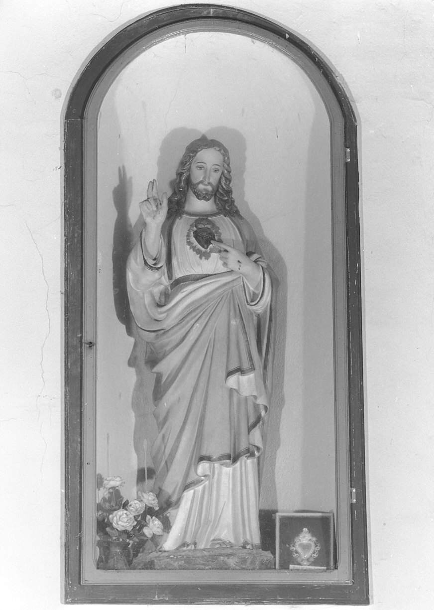 Sacro Cuore di Gesù (statua) - produzione italiana (primo quarto sec. XX)