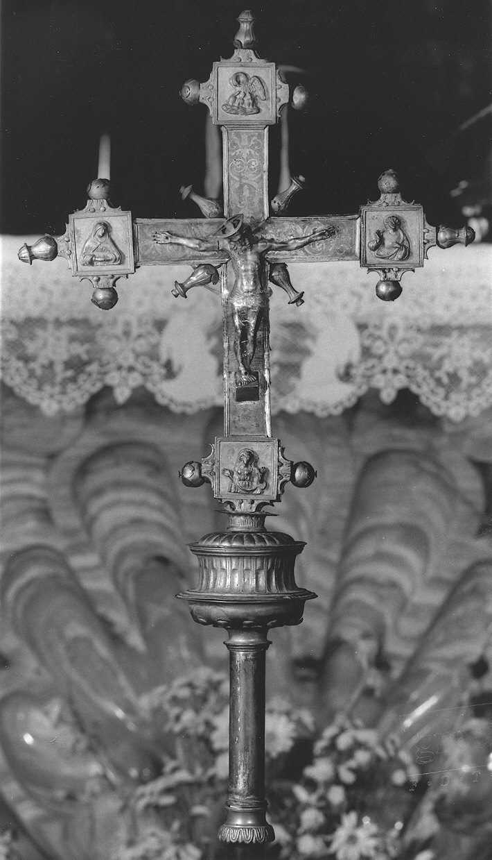 croce processionale - ambito parmense (sec. XVI)