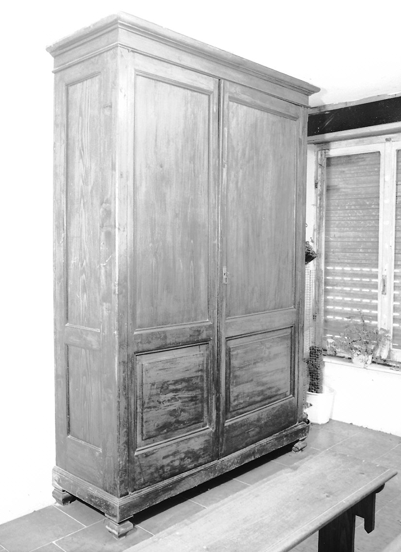 armadio - ambito parmense (primo quarto sec. XX)