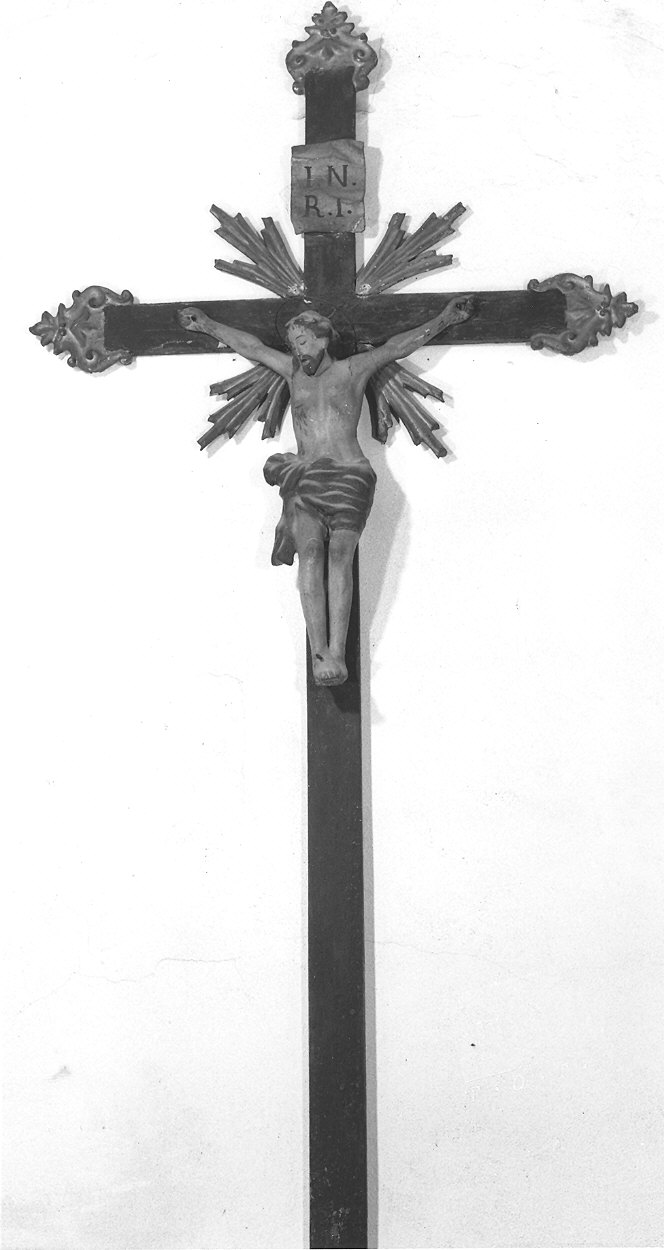 croce processionale - ambito parmense (seconda metà sec. XIX)