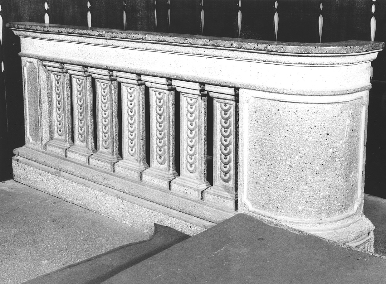 balaustrata, serie - ambito parmense (sec. XX)