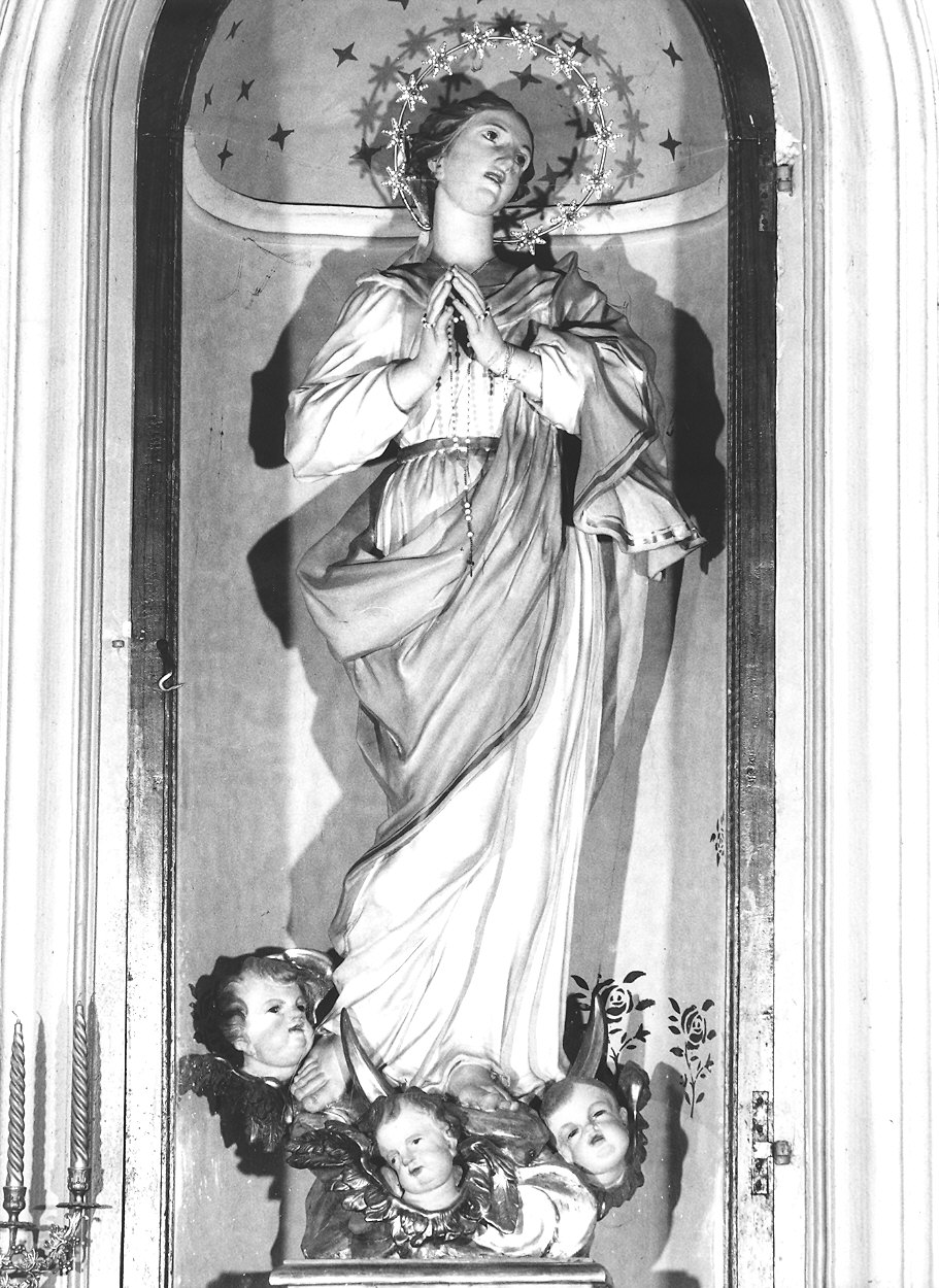Immacolata Concezione (statua) - ambito parmense (seconda metà sec. XVIII)
