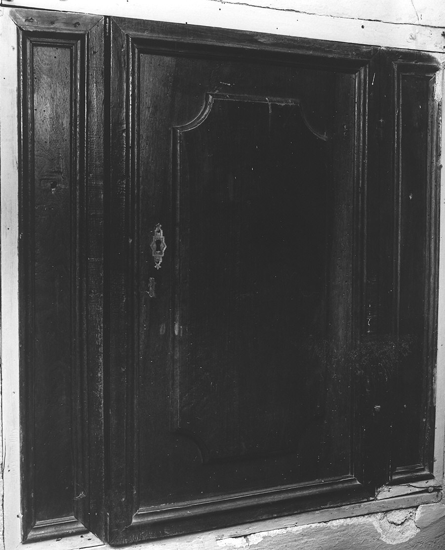 anta di mobile - ambito parmense (sec. XVIII)