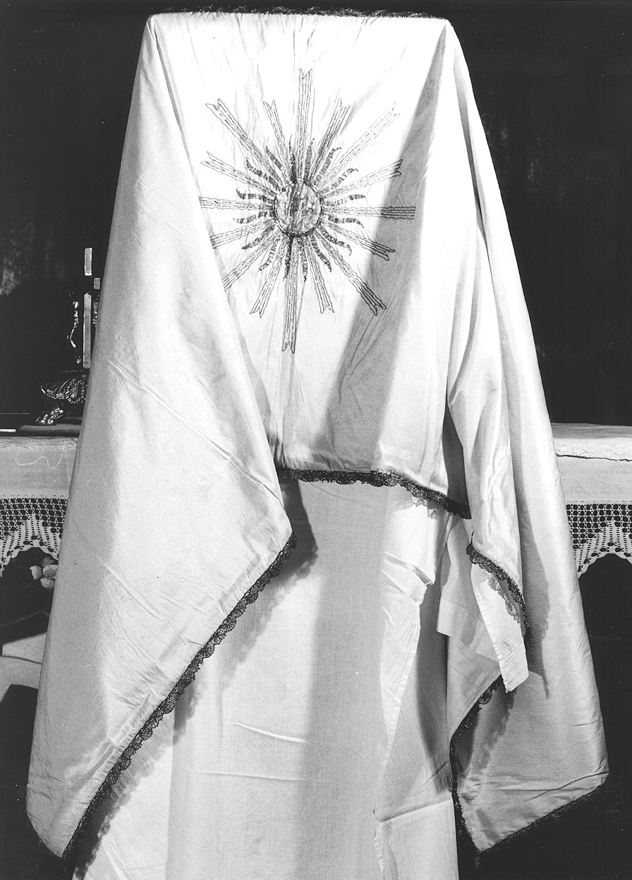 velo omerale - manifattura italiana (prima metà sec. XX)