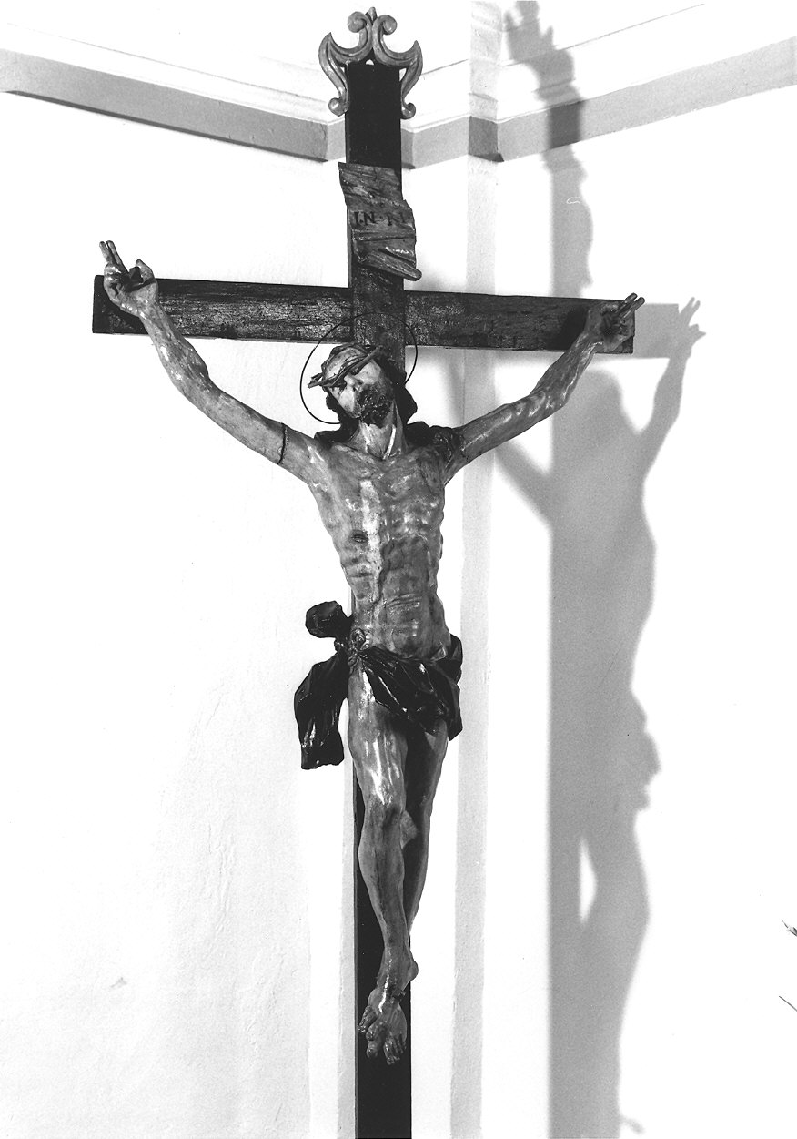 crocifisso - ambito parmense (prima metà sec. XVIII)