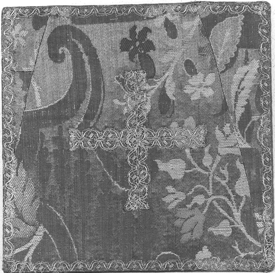 borsa del corporale - manifattura italiana (sec. XIX)