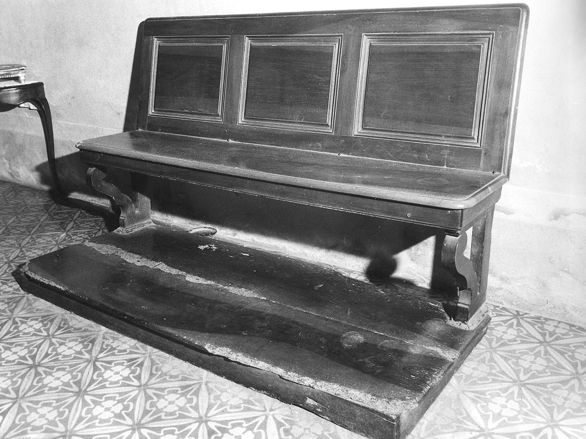 panca - ambito parmense (prima metà sec. XIX)