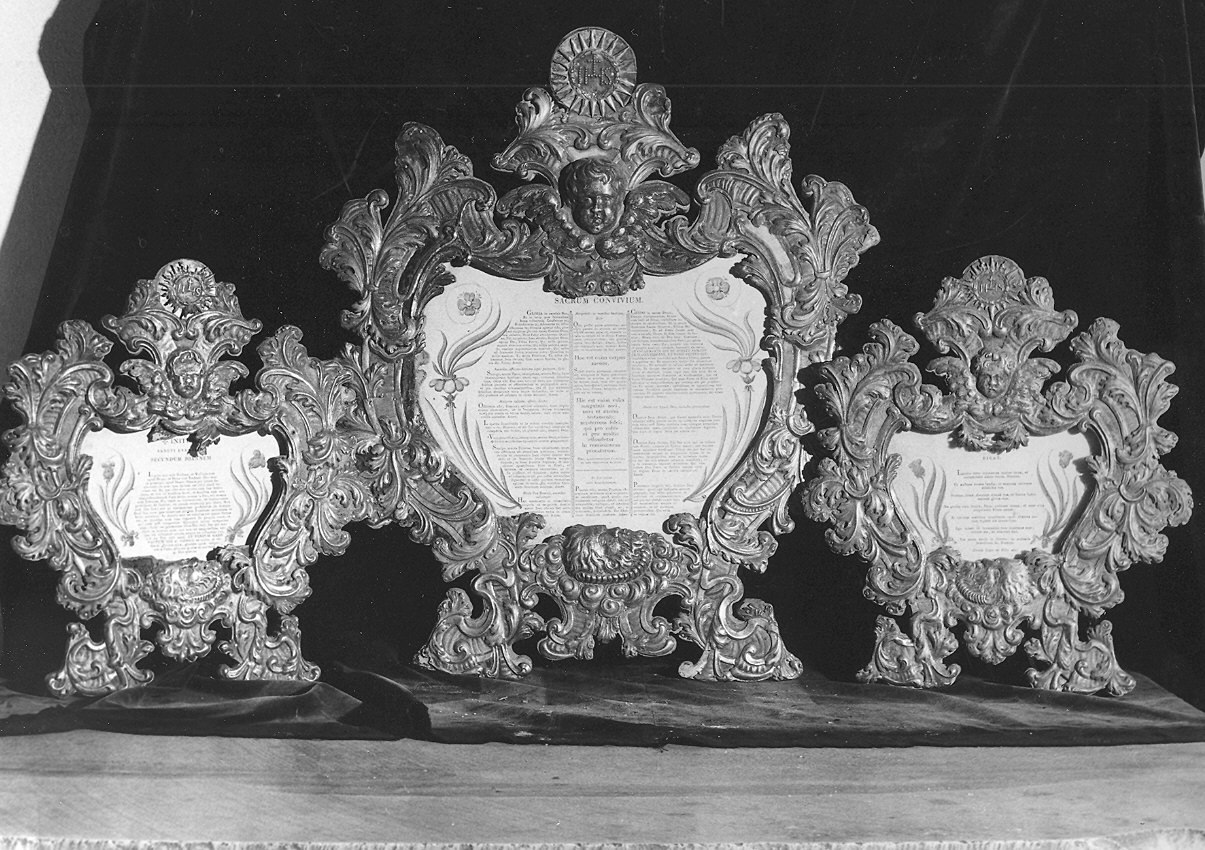 cartagloria, serie - ambito parmense (prima metà sec. XVIII)