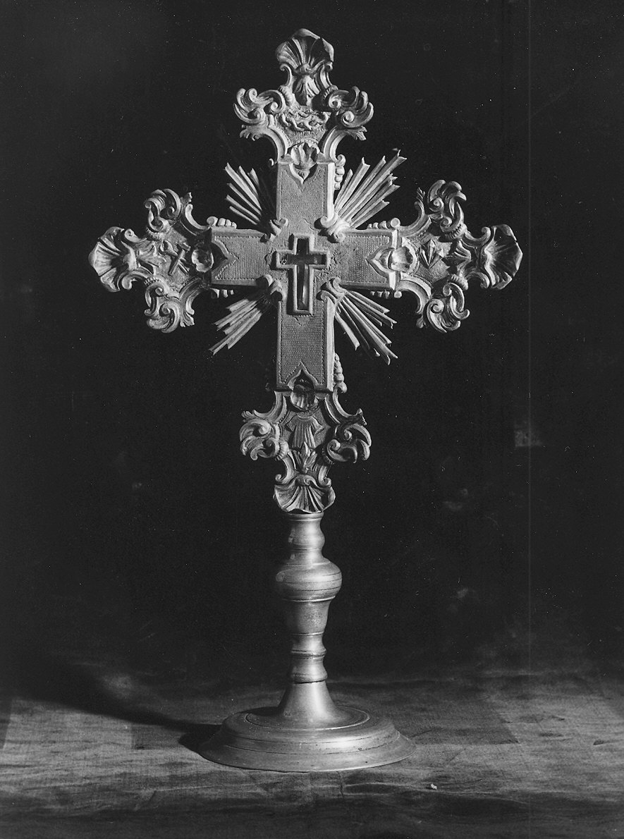 stauroteca - ambito parmense (terzo quarto, fine/inizio sec. XVIII, secc. XIX/ XX)