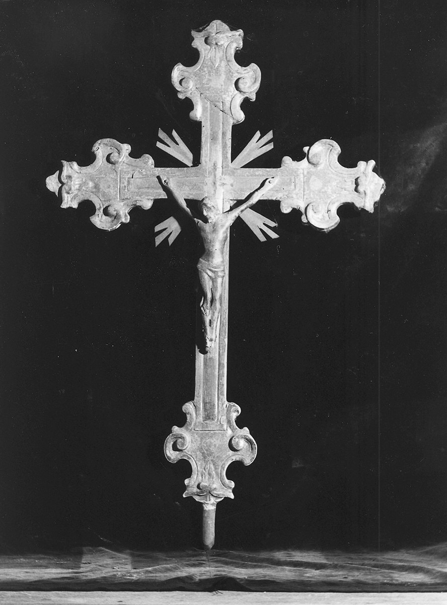 croce d'altare - ambito parmense (sec. XVIII)