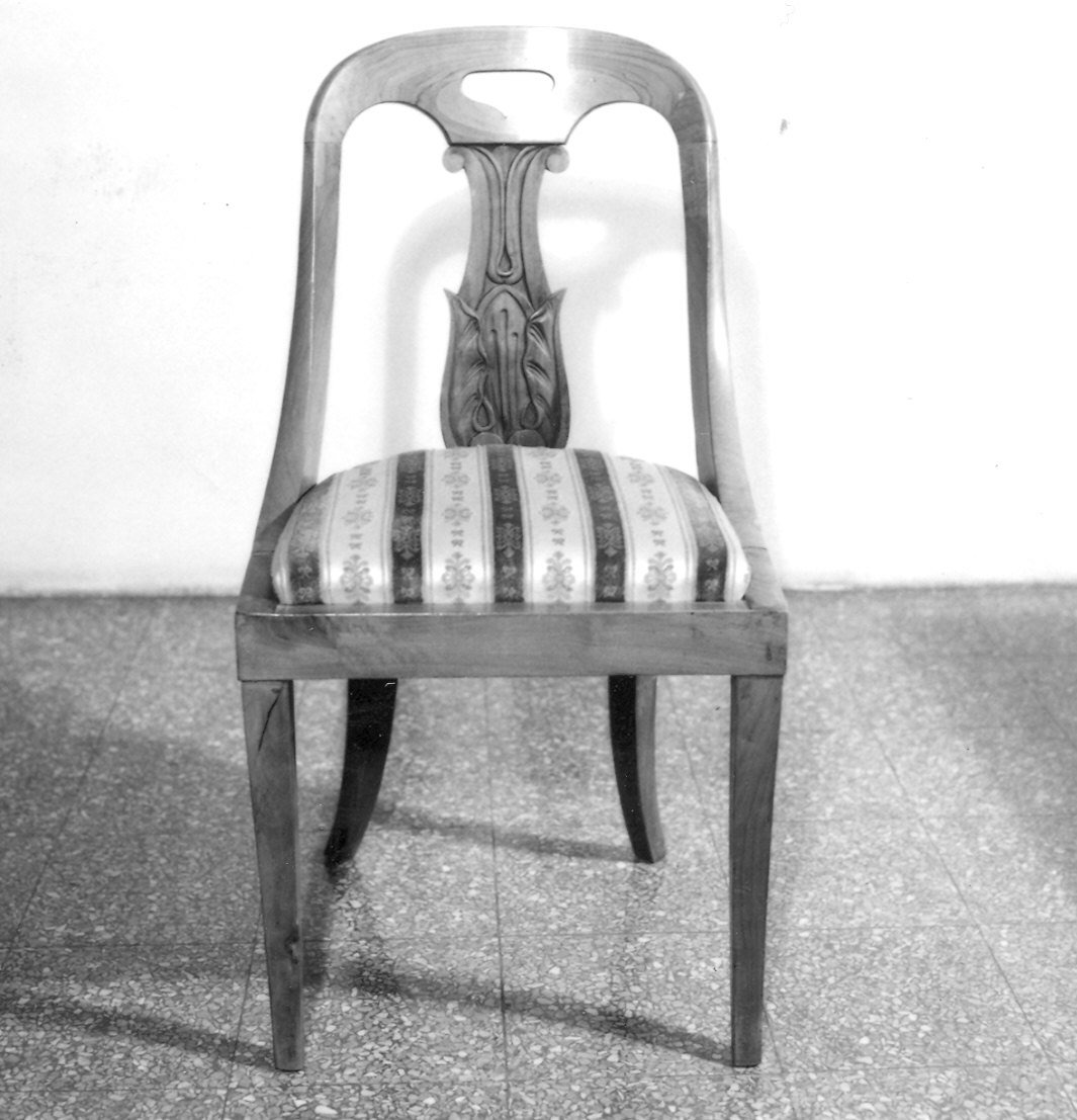 sedia, serie - ambito Italia settentrionale (seconda metà sec. XIX)