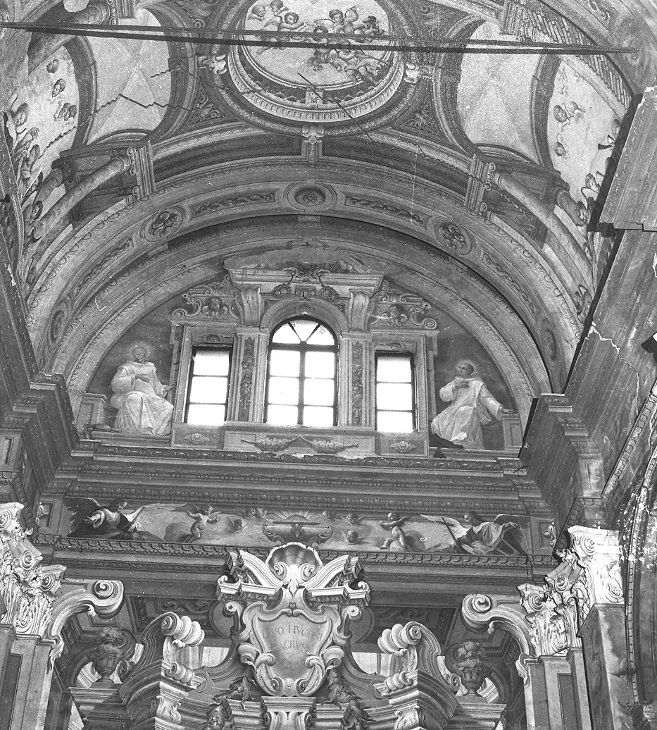 angeli e motivi decorativi (decorazione pittorica, complesso decorativo) di Baratta Alessandro, Spolverini Ilario (primo quarto sec. XVIII)