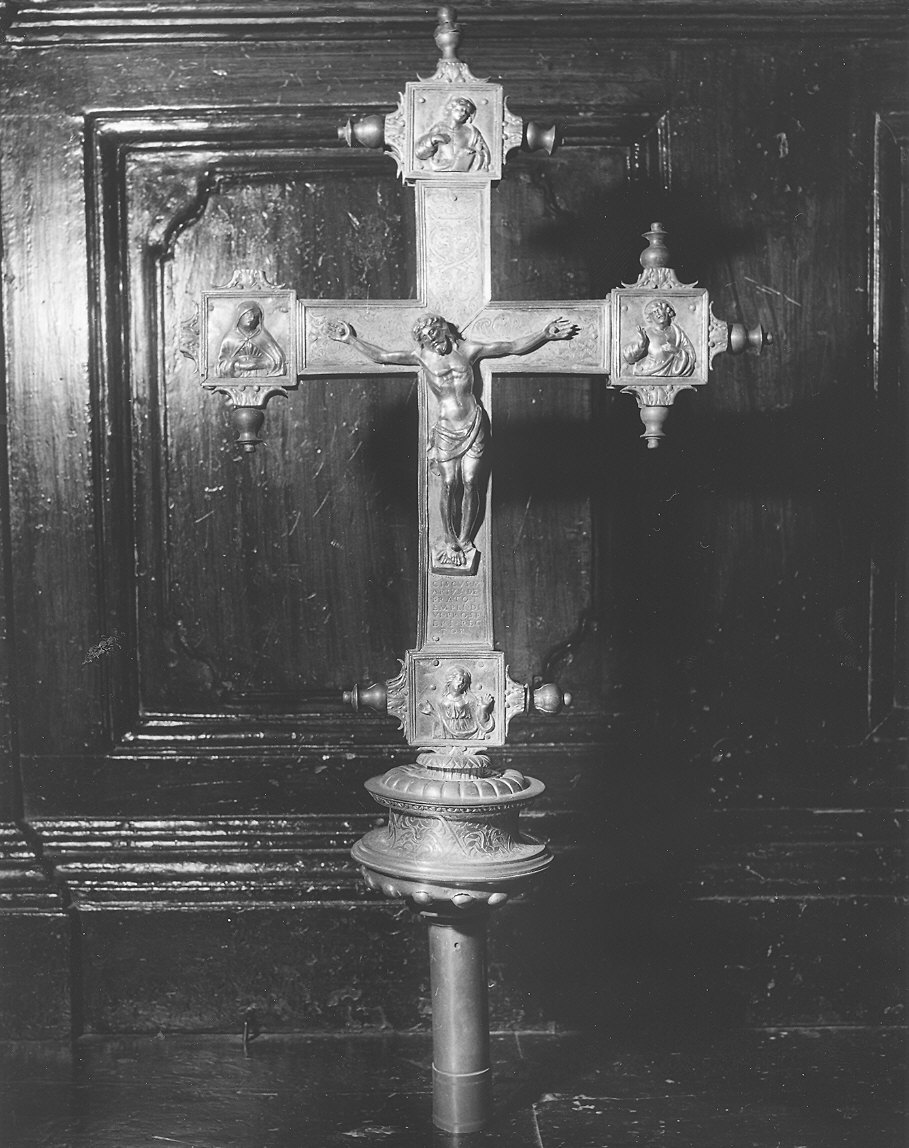 croce processionale - ambito parmense (sec. XVI)
