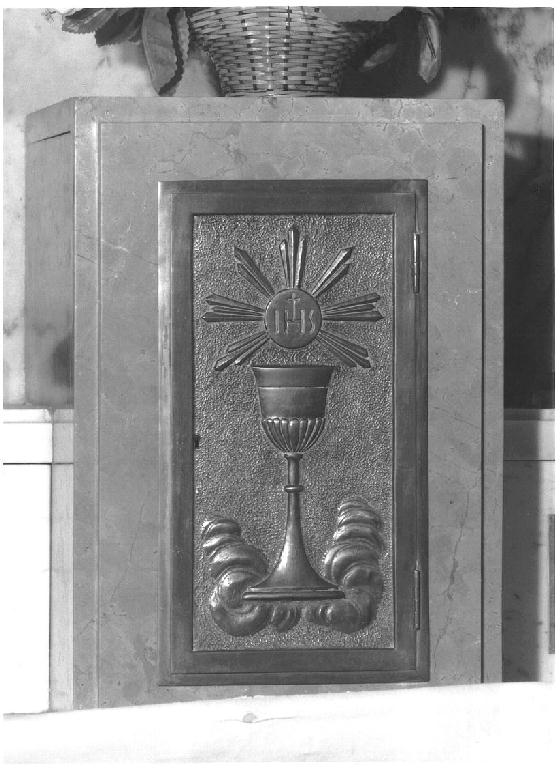 tabernacolo - produzione parmense (secondo quarto sec. XX)