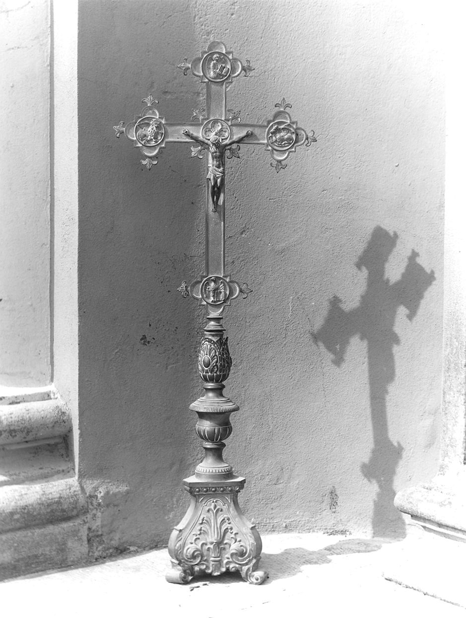 croce d'altare - ambito piacentino (fine sec. XIX)