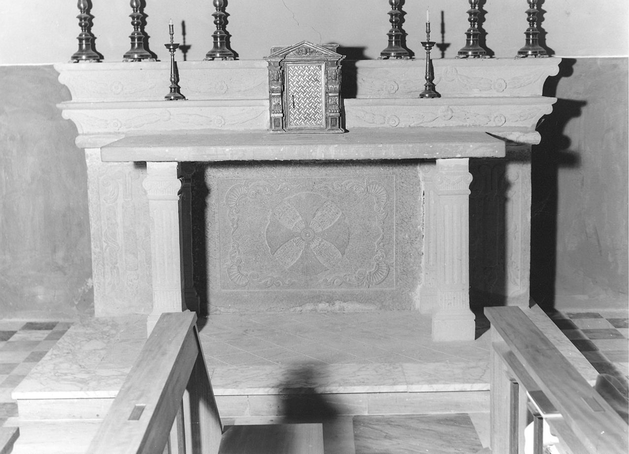 altare - ambito parmense-piacentino (sec. XIX)