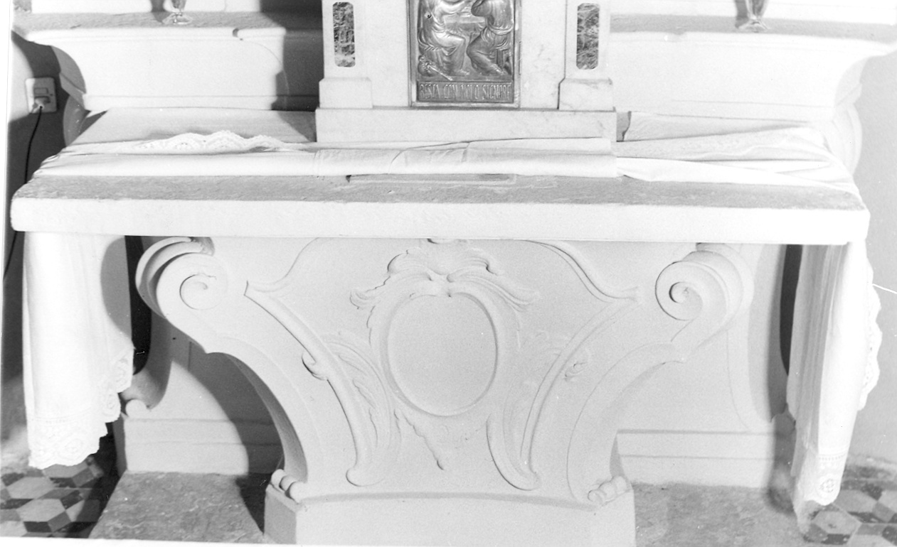 altare - ambito piacentino (seconda metà sec. XVIII)