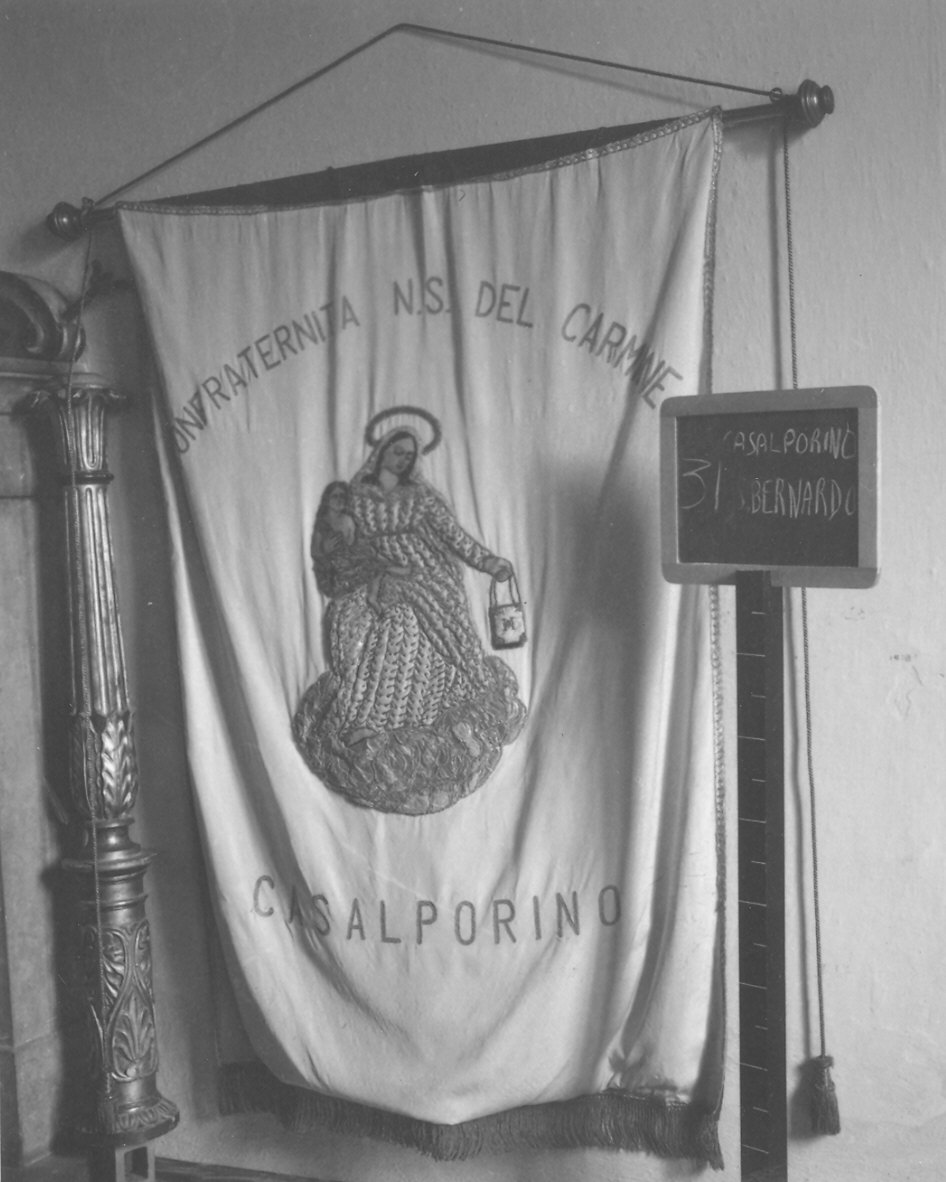 stendardo processionale - ambito parmense (sec. XIX)