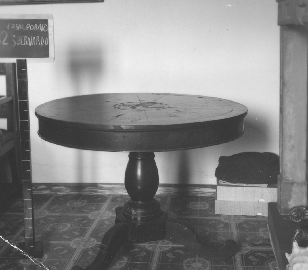 tavolo - ambito parmense (seconda metà sec. XIX)