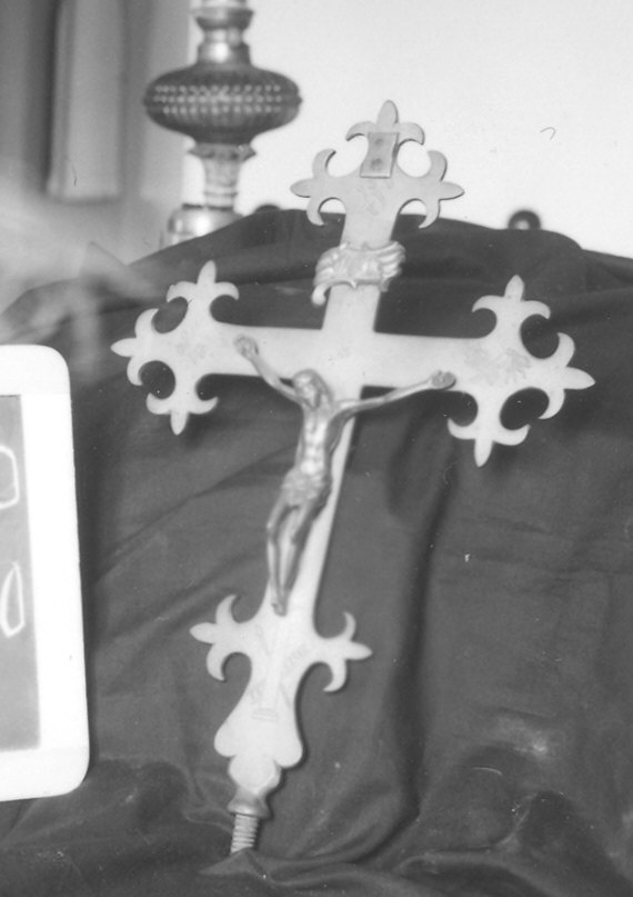 croce processionale - ambito parmense (fine/inizio secc. XIX/ XX)