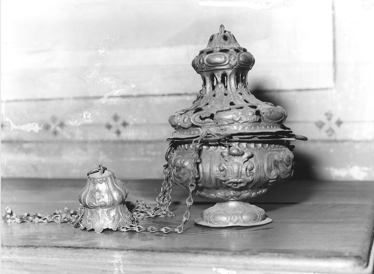 turibolo - a coppa, elemento d'insieme - ambito parmense-piacentino (seconda metà sec. XVIII)