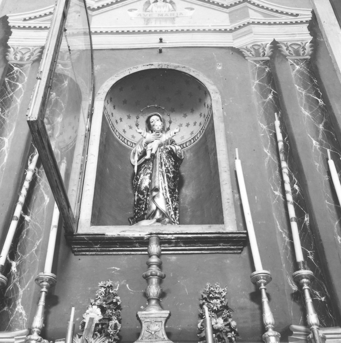 Madonna con Bambino (statua) - produzione trentina (inizio sec. XX)