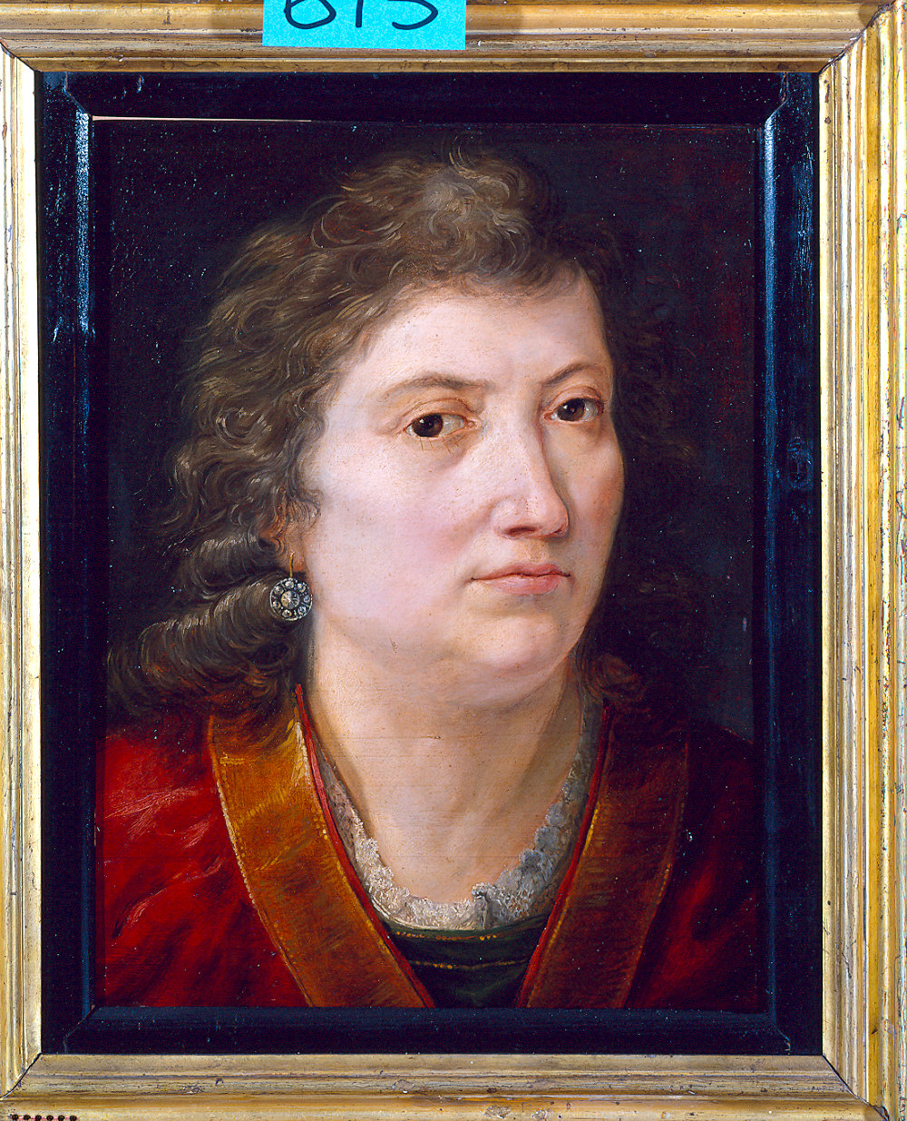 Ritratto della madre (dipinto) di Callani Maria (sec. XIX)