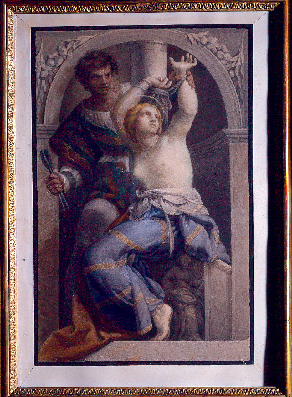 Sant'Agata (dipinto) di Marchesi Agostino, Raimondi Carlo, Toschi Paolo (sec. XIX)