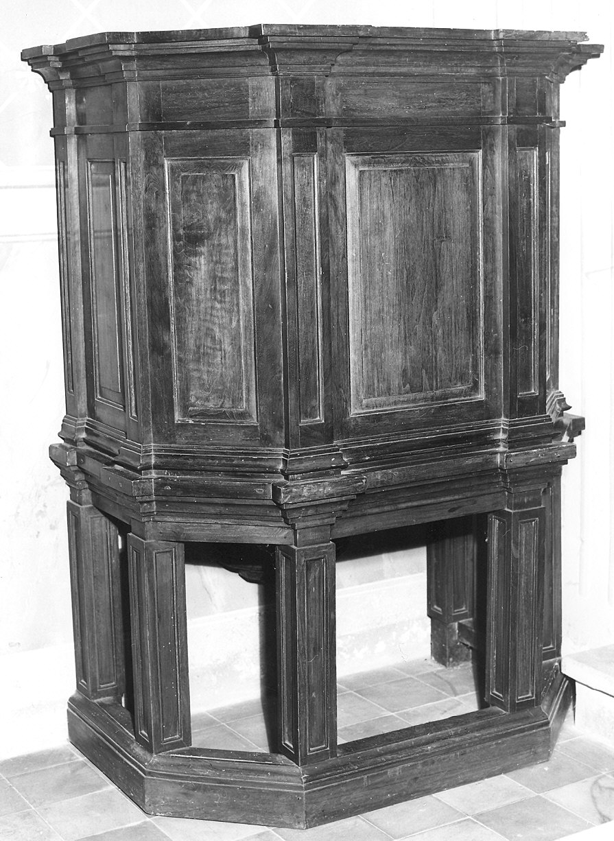 pulpito - ambito parmense (prima metà sec. XX)