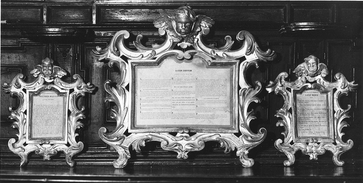 cartagloria, serie - ambito parmense (sec. XVIII)