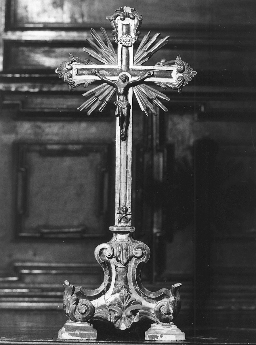 croce d'altare - ambito parmense (sec. XVIII)