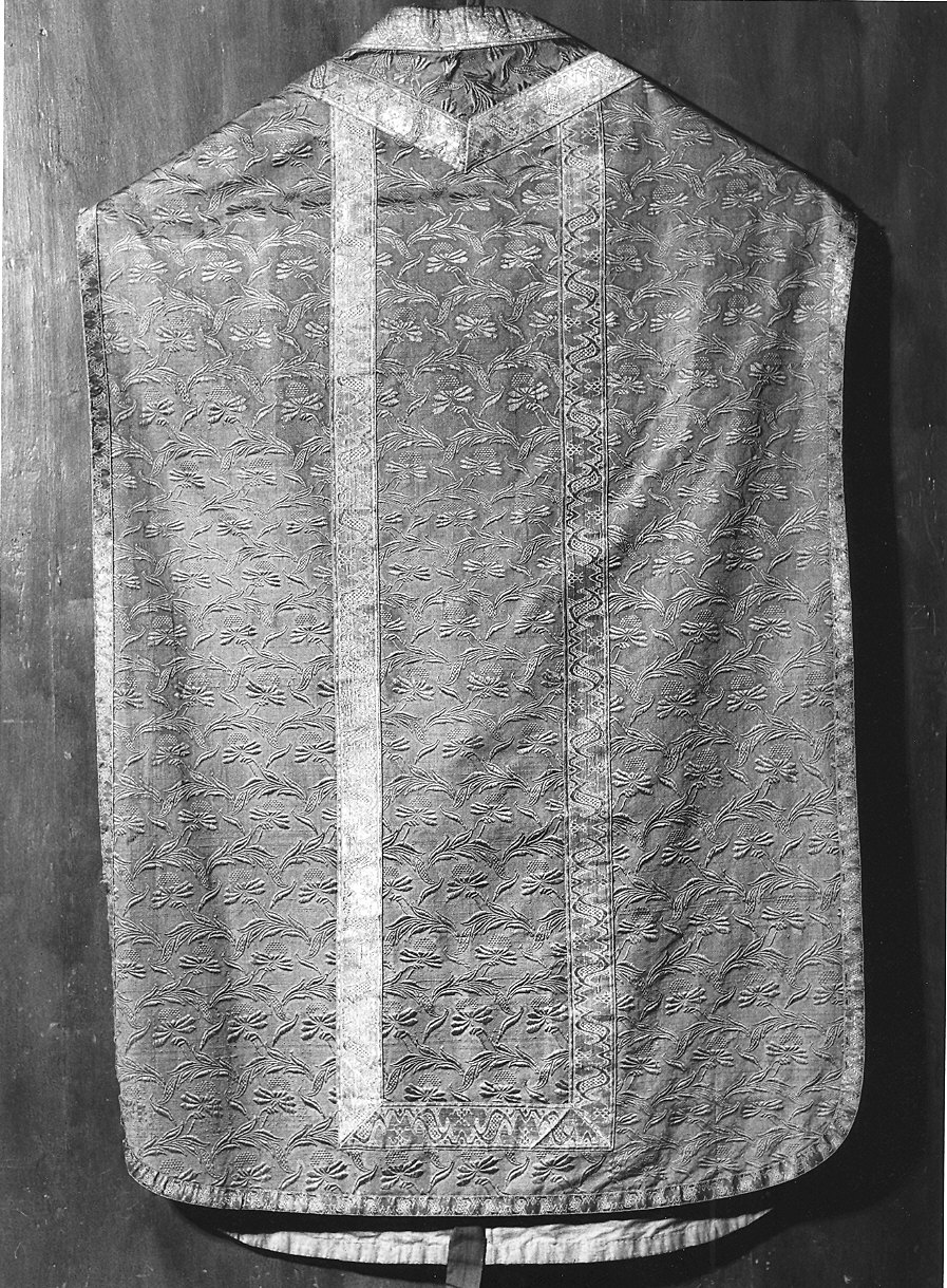 paramento liturgico, insieme - manifattura italiana (terzo quarto sec. XVIII)