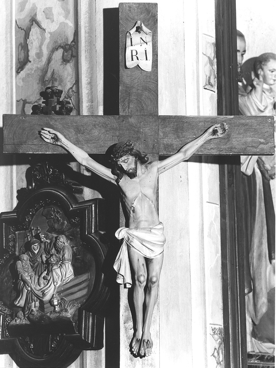 crocifisso - produzione altoatesina (primo quarto sec. XX)