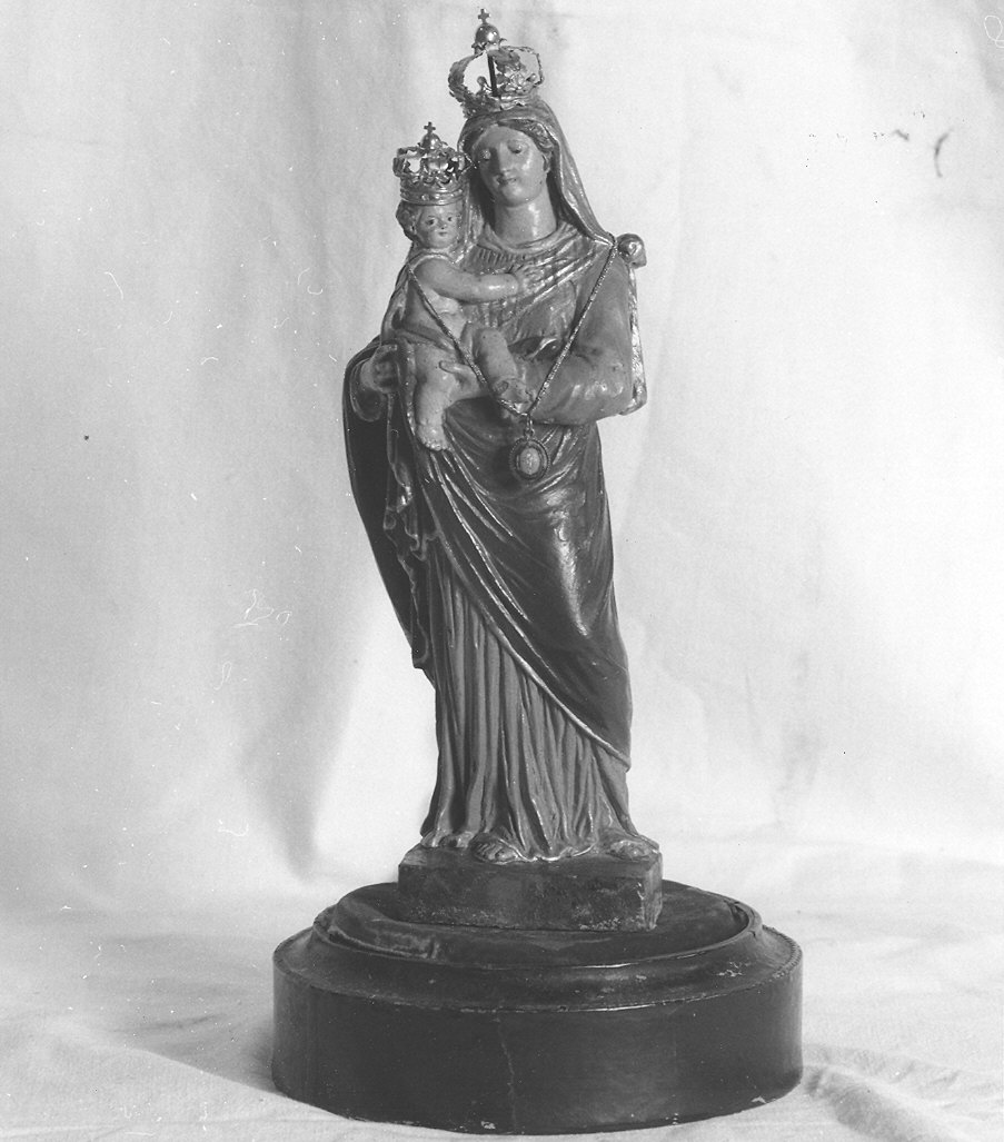 Madonna con Bambino (statuetta) - ambito parmense (?) (sec. XIX)