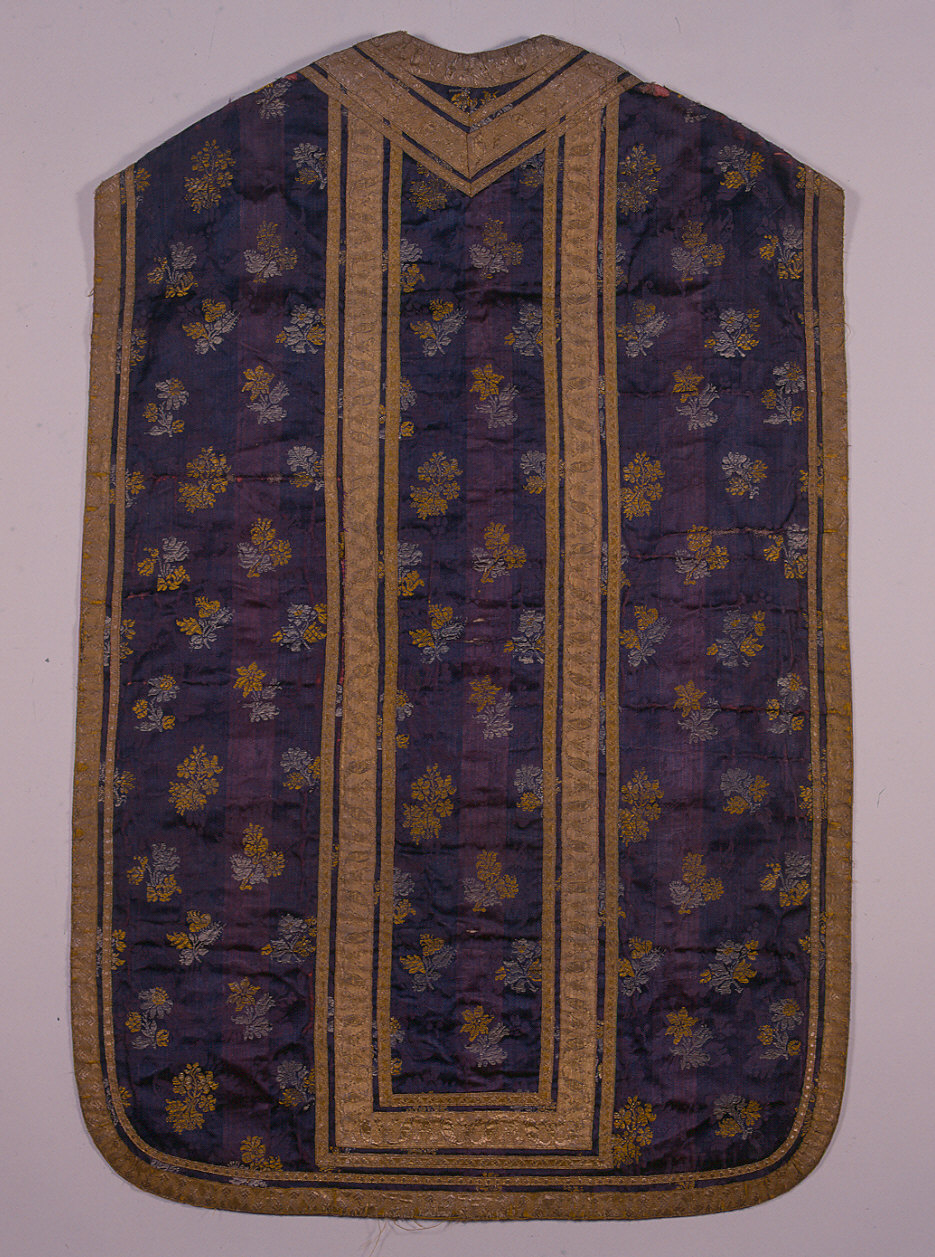 paramento liturgico, insieme - manifattura italiana (seconda metà sec. XVII)