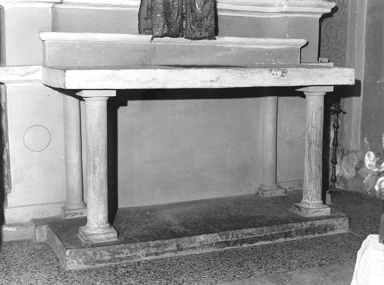 M. SS. del Rosario (altare) - ambito parmense (sec. XVII)