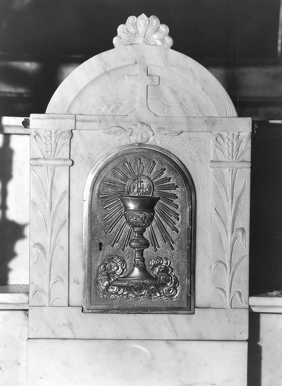 altare maggiore - ambito ligure (?) (ultimo quarto sec. XIX)