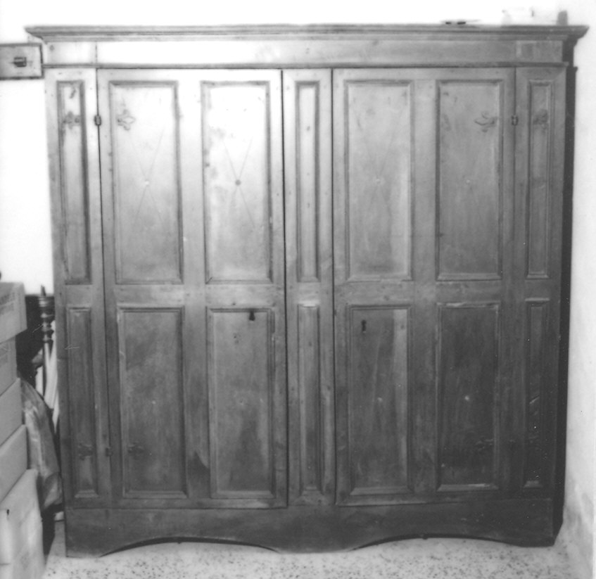 armadio - ambito parmense (primo quarto sec. XVII)