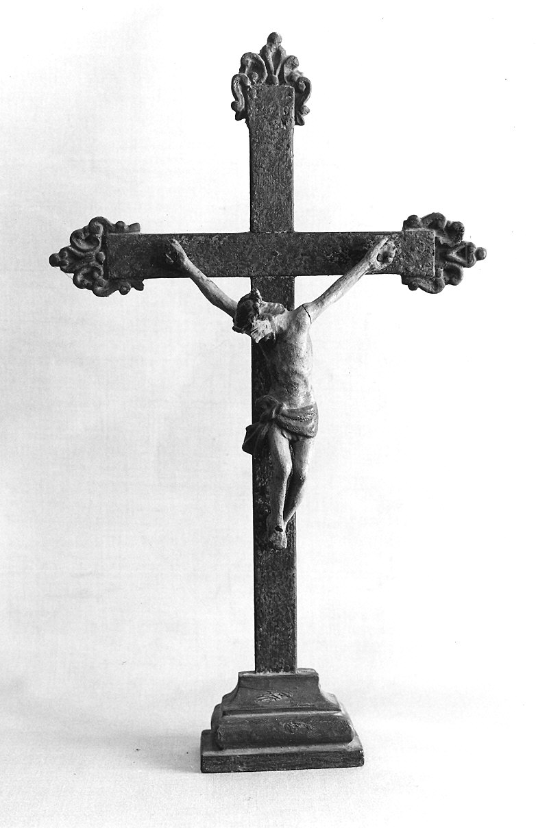 croce da tavolo - ambito parmense (prima metà sec. XIX)