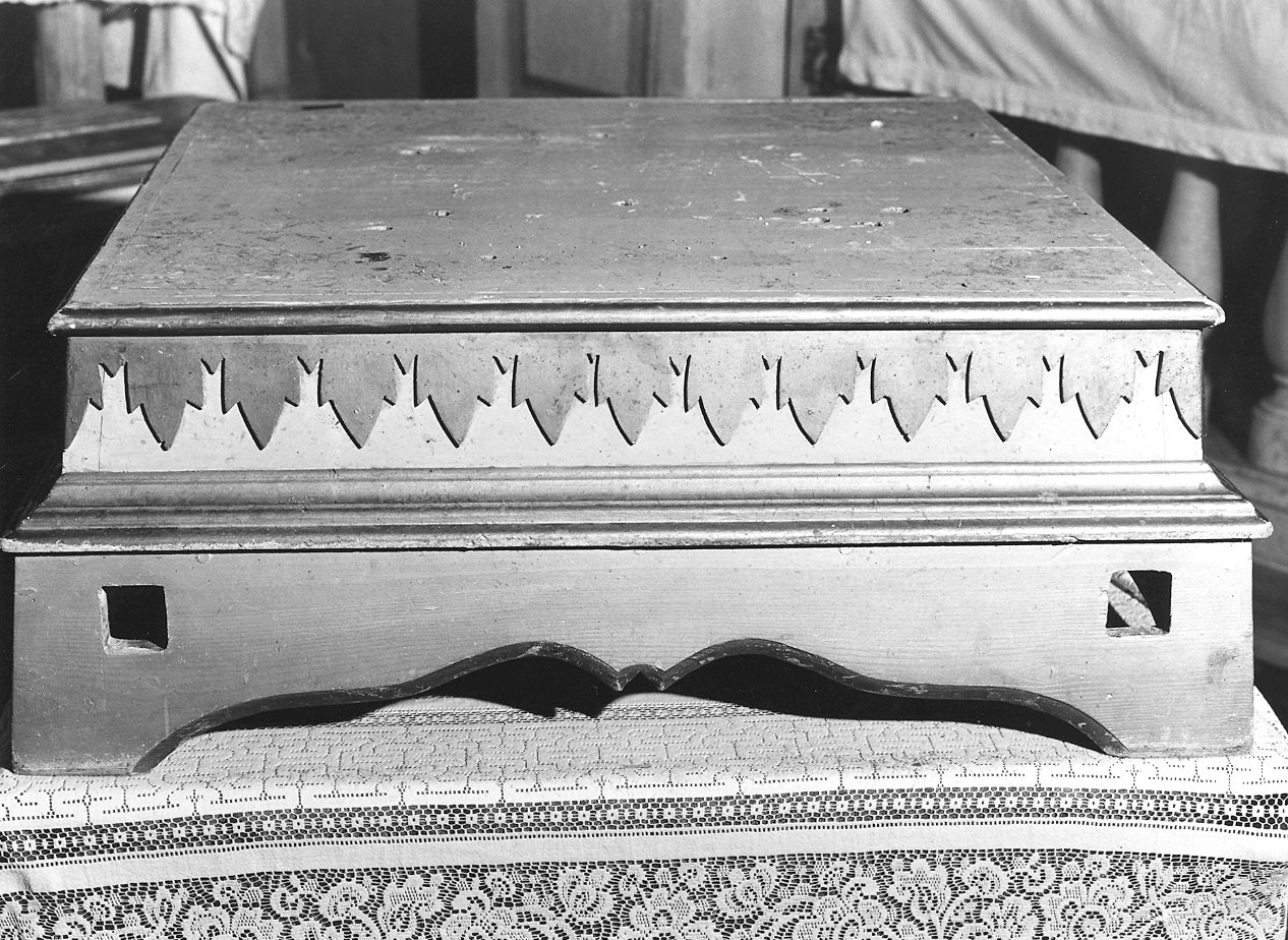 base processionale - ambito parmense (inizio sec. XIX)