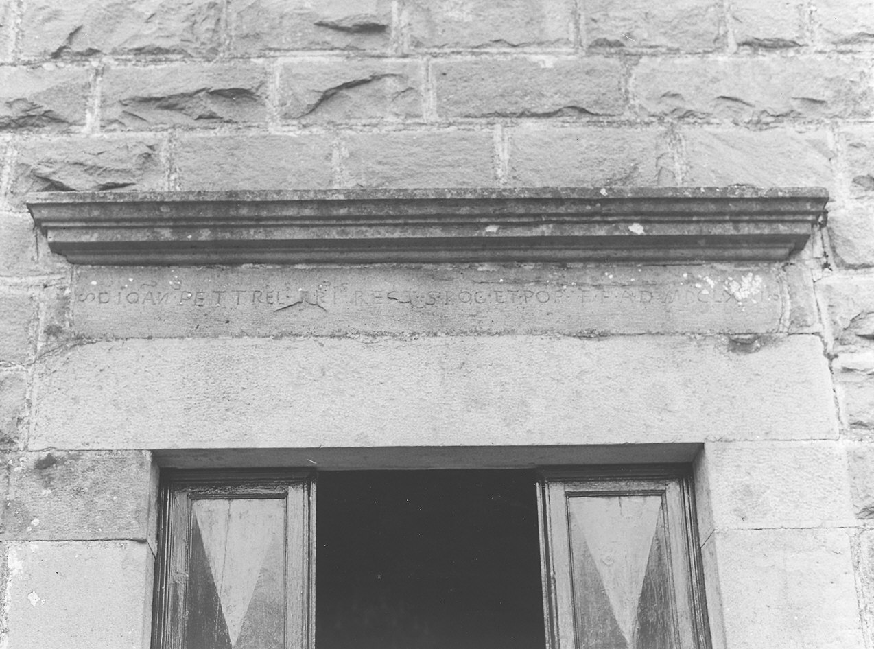 architrave - ambito parmense (sec. XVII)