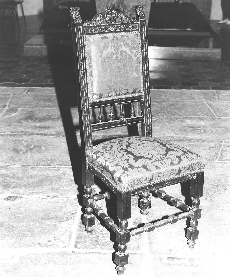 sedia, coppia - ambito parmense (secc. XVIII/ XIX)