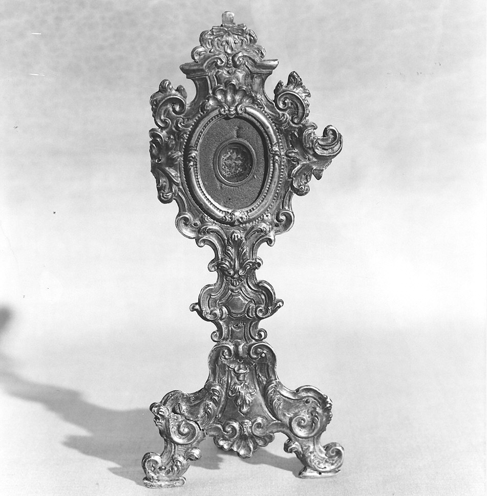 reliquiario - a ostensorio - ambito parmense (sec. XVIII)