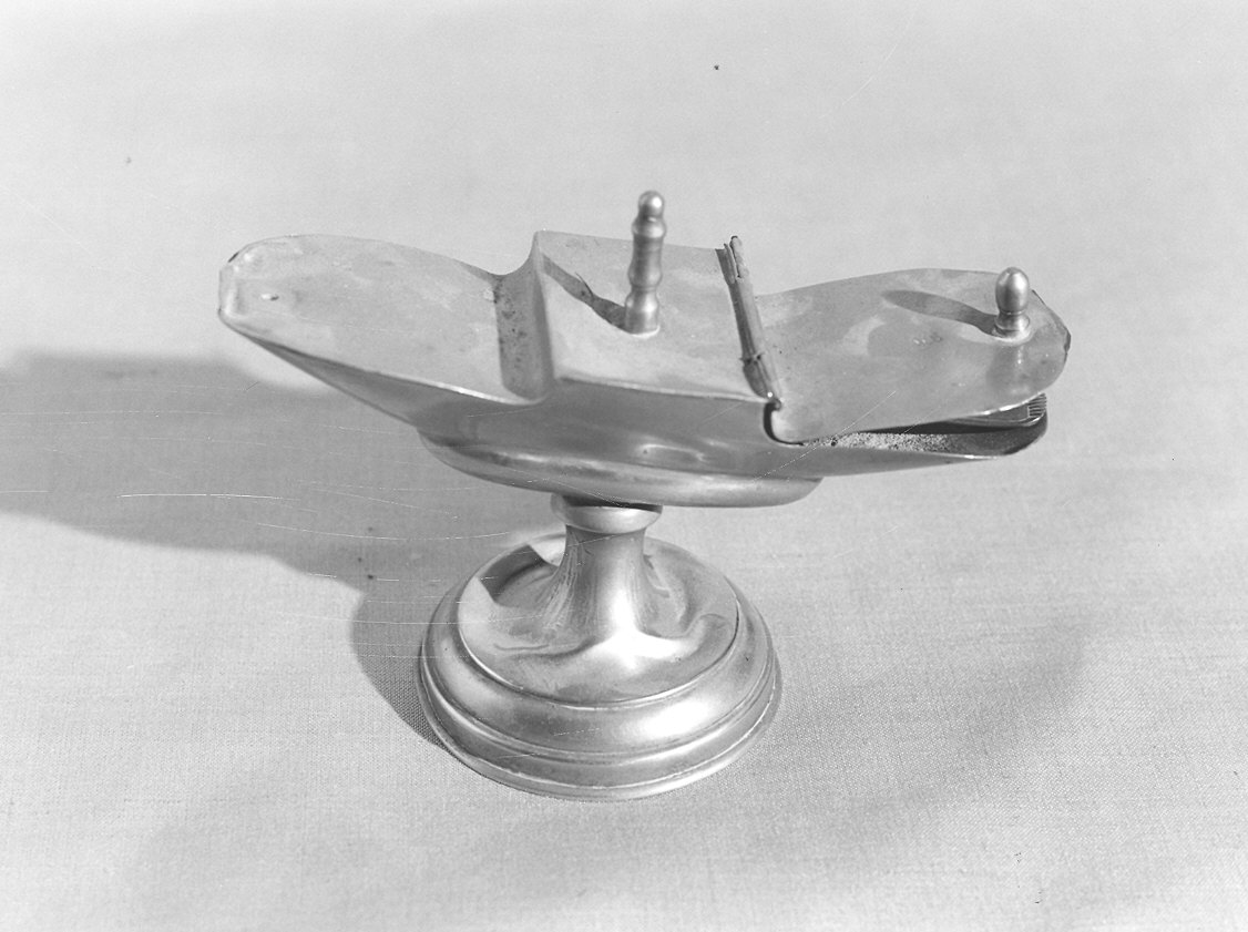 navicella portaincenso - ambito parmense (seconda metà sec. XVIII)